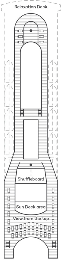Choose your cabin on Deck 12 Choose your cabin on Deck 12