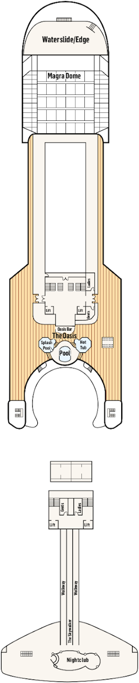 Choose your cabin on Deck 17/18 Choose your cabin on Deck 17/18