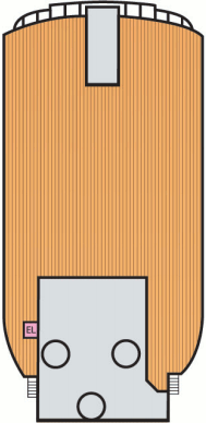 Choose your cabin on Sun Deck             