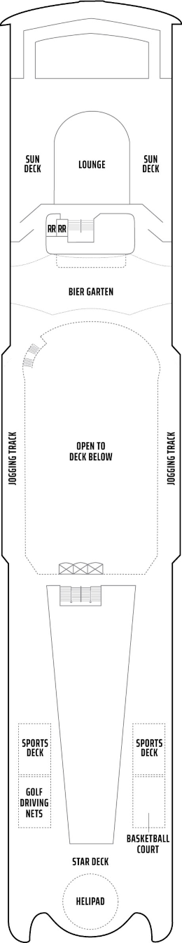 Choose your cabin on Deck Thirteen Choose your cabin on Deck Thirteen